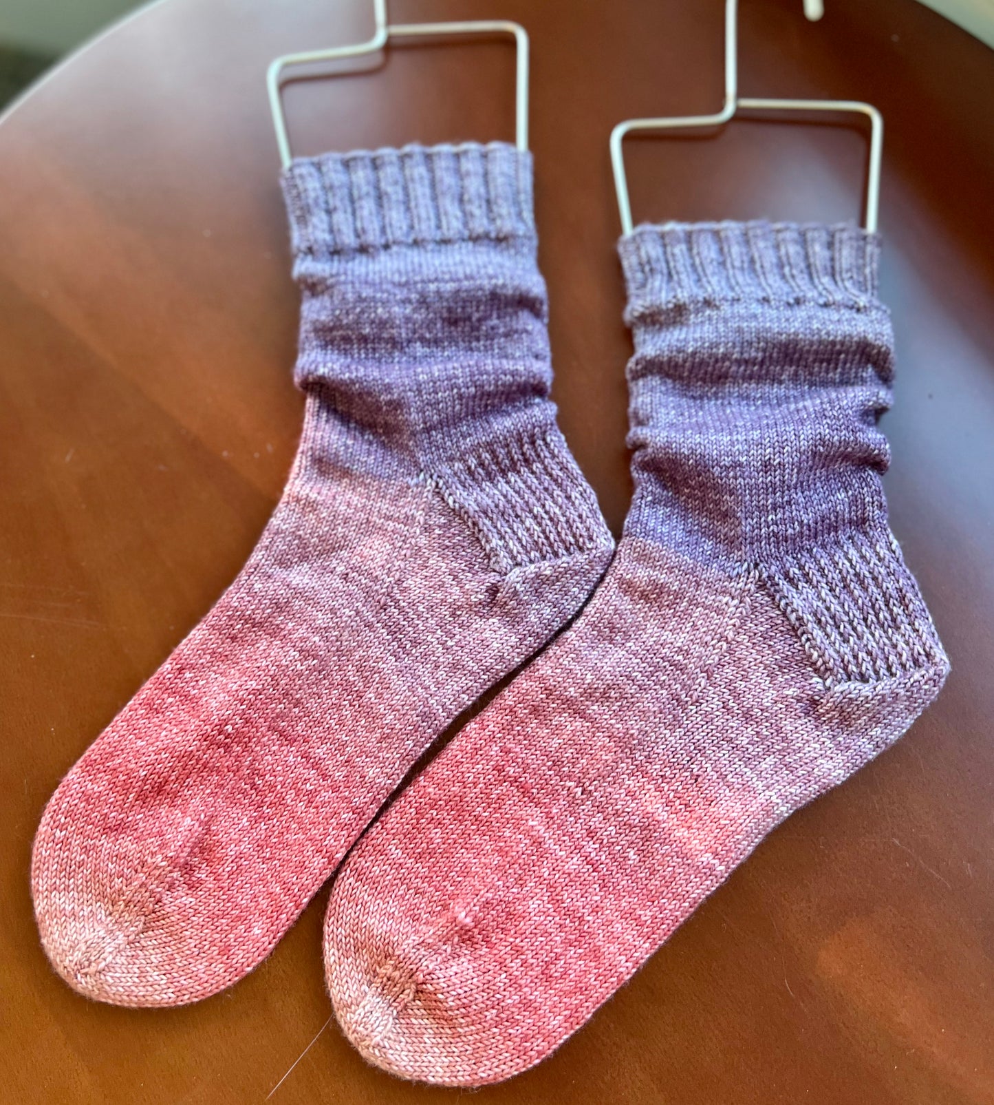 Hand Knit Ombre Socks